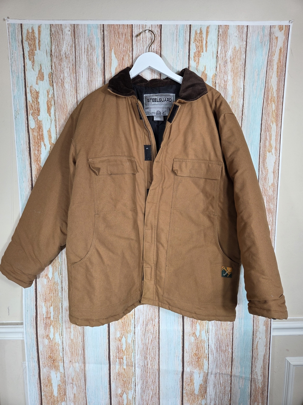 SteelGuard Vintage Artic Coat. 100% Cotton. Style Number 1907. Size Large